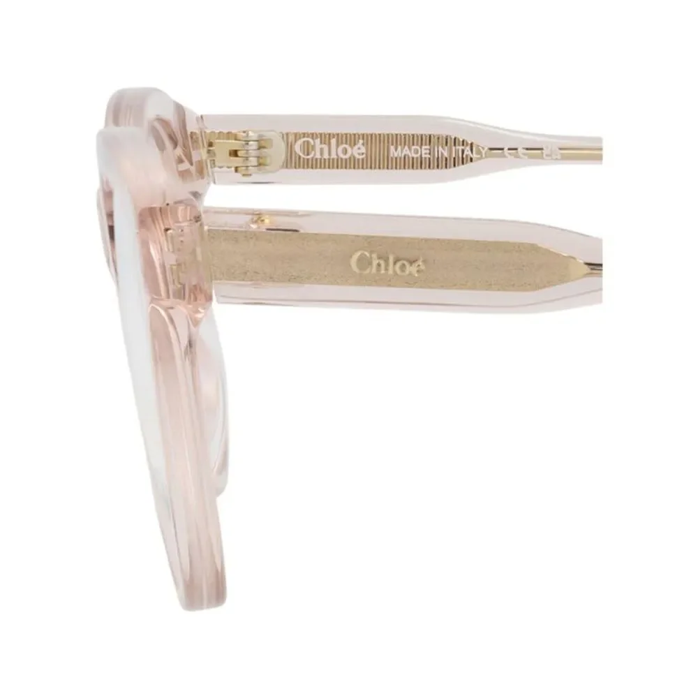 Chloé Cat Eye-Frame Bio Acetate Optical Frames Pink Womens